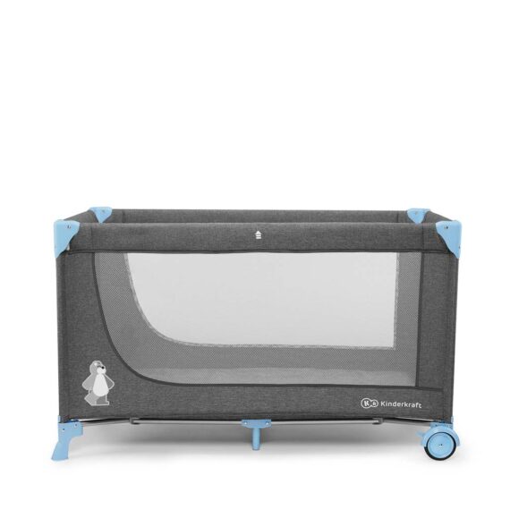 KINDERKRAFT Postieľka cestovná Joy Blue