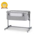KINDERKRAFT Postieľka detská polohovateľná Neste Up Grey Light Melange