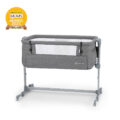 KINDERKRAFT Postieľka detská polohovateľná Neste Up Grey Melange