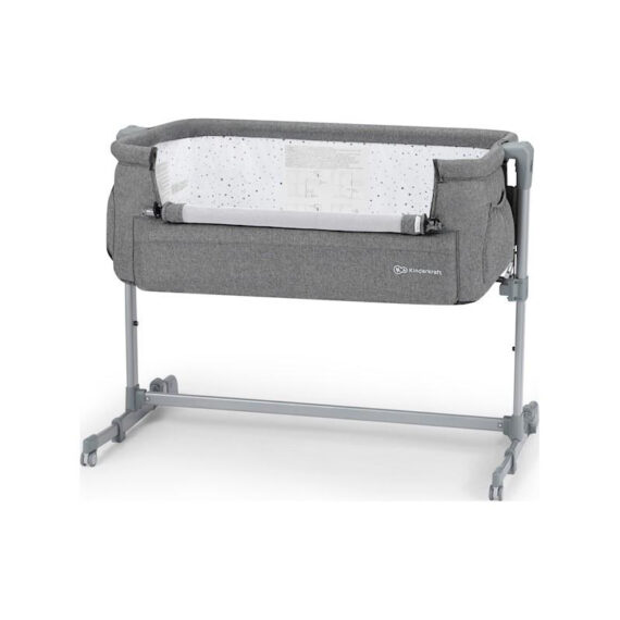 KINDERKRAFT Postieľka detská polohovateľná Neste Up Grey Melange