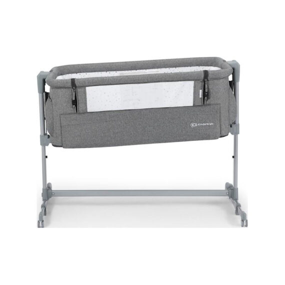 KINDERKRAFT Postieľka detská polohovateľná Neste Up Grey Melange