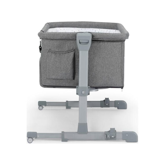 KINDERKRAFT Postieľka detská polohovateľná Neste Up Grey Melange
