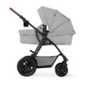 KINDERKRAFT SELECT Kočík kombinovaný Xmoov 3v1 Light Grey, Premium