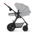 KINDERKRAFT SELECT Kočík kombinovaný Xmoov 3v1 Light Grey, Premium