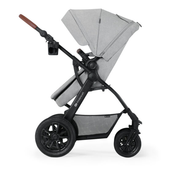 KINDERKRAFT SELECT Kočík kombinovaný Xmoov 3v1 Light Grey, Premium
