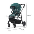 KINDERKRAFT SELECT Kočík športový All Road Nature Vibes, Premium