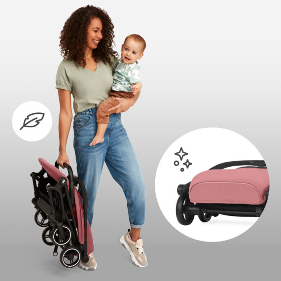 KINDERKRAFT SELECT Kočík športový Indy 2 Dhalia Pink, Premium
