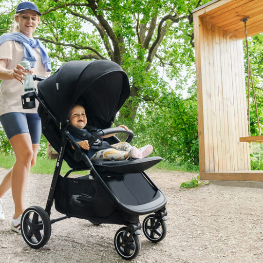 KINDERKRAFT SELECT Kočík športový Route Platinum Grey, Premium