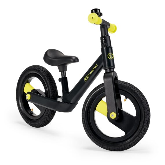KINDERKRAFT SELECT Odrážadlo Goswift Black Volt, Premium