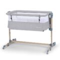 KINDERKRAFT SELECT Postieľka detská polohovateľná Neste Air Grey Wood, Premium