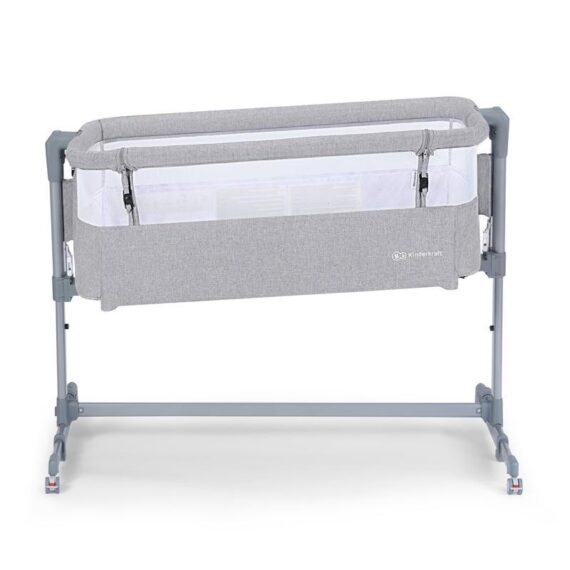 KINDERKRAFT SELECT Postieľka detská polohovateľná Neste Air Grey, Premium