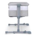 KINDERKRAFT SELECT Postieľka detská polohovateľná Neste Air Grey, Premium
