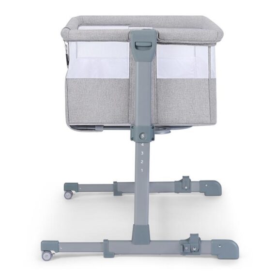 KINDERKRAFT SELECT Postieľka detská polohovateľná Neste Air Grey, Premium