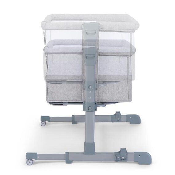 KINDERKRAFT SELECT Postieľka detská polohovateľná Neste Air Grey, Premium