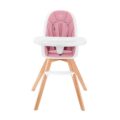 KINDERKRAFT SELECT Stolička jedálenská 2v1 Tixi Pink, Premium