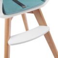KINDERKRAFT SELECT Stolička jedálenská 2v1 Tixi Turquoise, Premium
