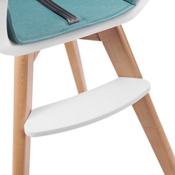 KINDERKRAFT SELECT Stolička jedálenská 2v1 Tixi Turquoise, Premium