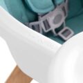 KINDERKRAFT SELECT Stolička jedálenská 2v1 Tixi Turquoise, Premium