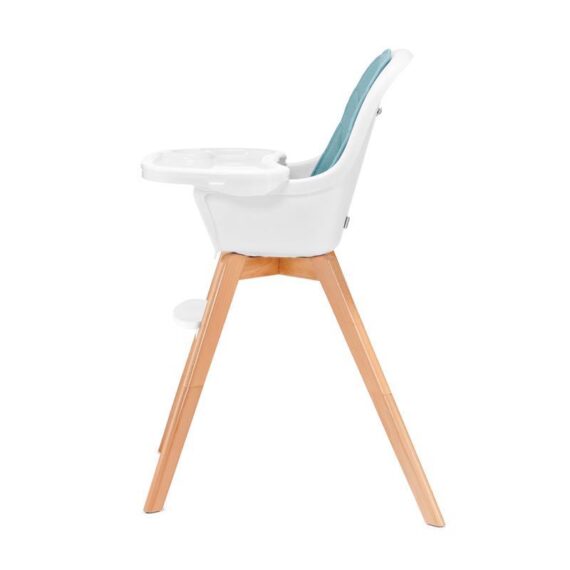 KINDERKRAFT SELECT Stolička jedálenská 2v1 Tixi Turquoise, Premium