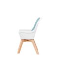 KINDERKRAFT SELECT Stolička jedálenská 2v1 Tixi Turquoise, Premium