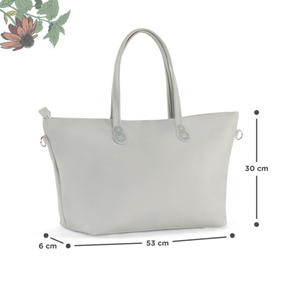 KINDERKRAFT Taška prebaľovacia Treasurebag Dark Grey