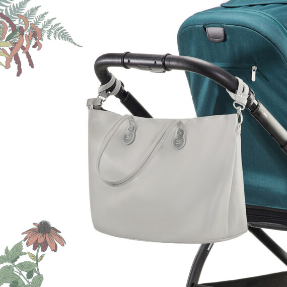 KINDERKRAFT Taška prebaľovacia Treasurebag Dark Grey