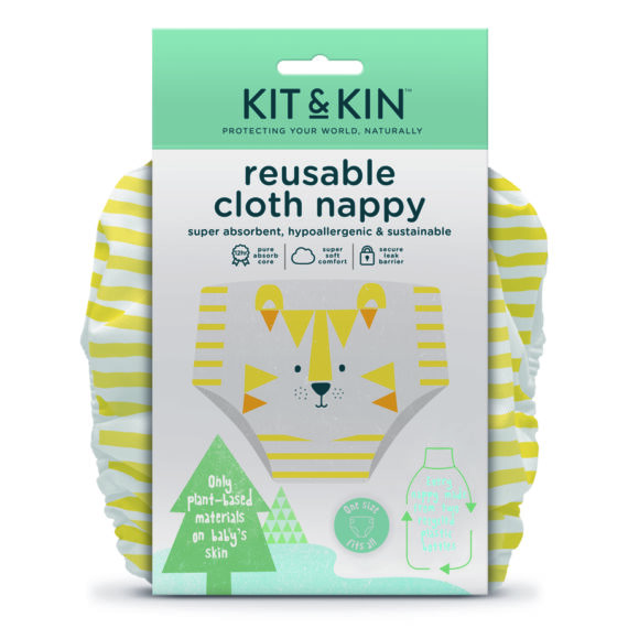 KIT & KIN Plienka látková – Tiger