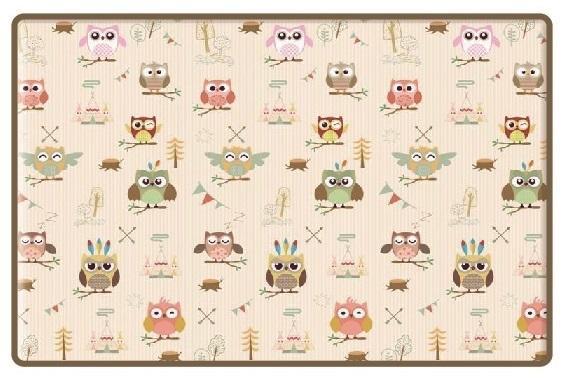 LALALU Podložka na hranie ŠTANDARD, 200 x 150 x 1,5 – Mini Džungla