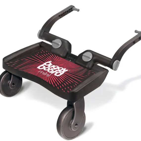 LASCAL Stupienok závesný Buggy Board Mini červený
