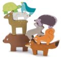 LE TOY VAN Petilou Skládaca veža zvieratka