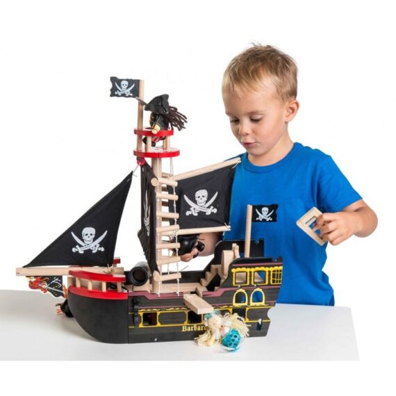 LE TOY VAN Pirátská loď Barbarossa