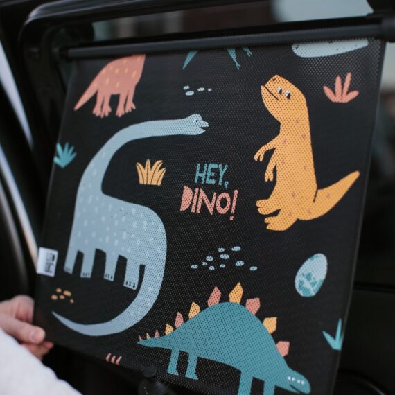 LEOKID Clony slnečné do auta 2 ks Hey Dino