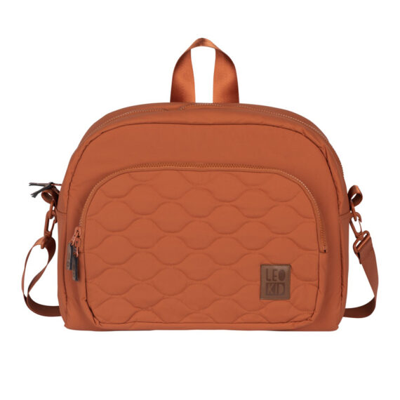 LEOKID Taška prebaľovacia Brown Amber