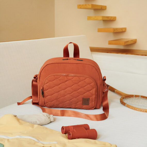 LEOKID Taška prebaľovacia Brown Amber