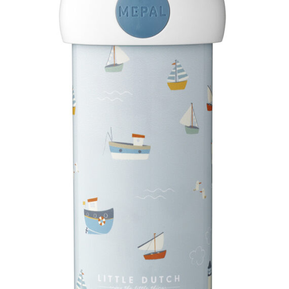 LITTLE DUTCH Fľaša na pitie 300 ml Námornícky záliv