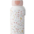 LITTLE DUTCH Fľaša na pitie 400 ml Kvety a motýle