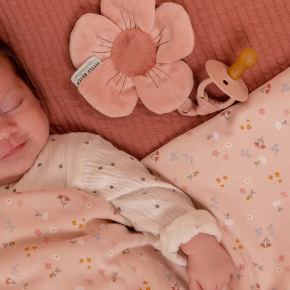 LITTLE DUTCH Maznáčik na cumlík Kvety a motýle