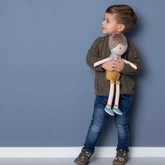 LITTLE DUTCH Bábika Jim 50 cm