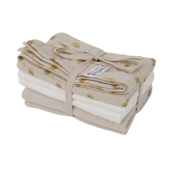 LODGER Plienky mušelínové Swaddler Flame Tribe 3balenie 70 x 70 cm Birch
