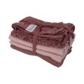 LODGER Plienky mušelínové Swaddler Flower Tribe 3balenie 70 x 70 cm Rosewood
