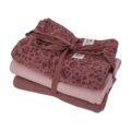 LODGER Plienky mušelínové Swaddler Flower Tribe 3balenie 70 x 70 cm Rosewood