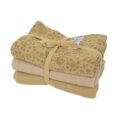 LODGER Plienky mušelínové Swaddler Flower Tribe 3balenie 70 x 70 cm Sand