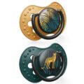 LOVI Cumlík silikónový dynamický JUNGLE VIBES 3-6m 2 ks chlapec