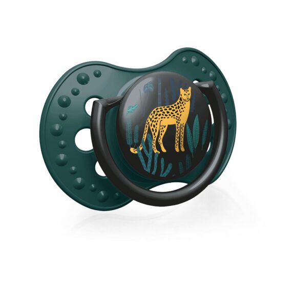 LOVI Cumlík silikónový dynamický JUNGLE VIBES 6-18m 2 ks chlapec