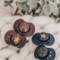 LOVI Cumlík silikónový dynamický Stardust 3-6m fialový 2 ks