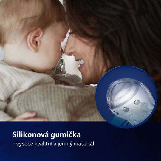 LOVI Cumlík silikónový dynamický Stardust 6-18m 2 ks zelený