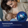 LOVI Cumlík silikónový dynamický Stardust 6-18m 2 ks zelený