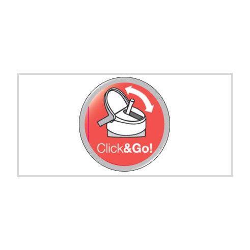 LOVI Môj hrnček so slamkou Salt&Pepper Active 350 ml