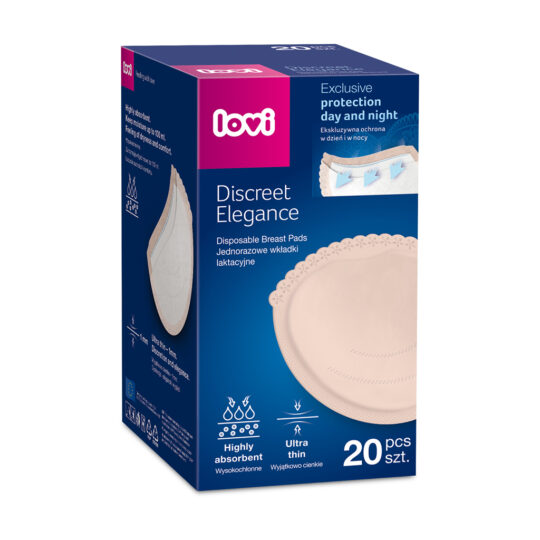 LOVI Vložky do podprsenky Discreet Elegance 20 ks, béžové