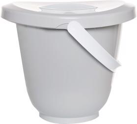 LUMA Kyblík na pleny s víkem – Light Grey